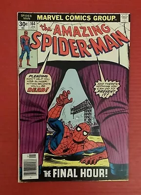 Buy Amazing Spider-man #164 Fine+ 1977 Buy Retro Marvel Heroes Today • 10.28£