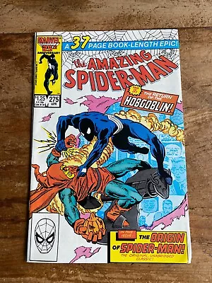 Buy Amazing Spider-Man #275 Marvel Comics 1986 Origin Retold = • 11.87£