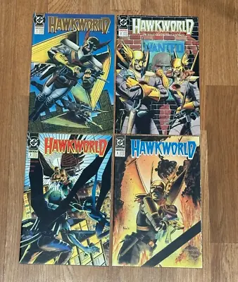 Buy Hawkworld #1-#4 Comic Book Lot (DC Comics, 1990) • 9.56£