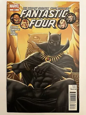 Buy Fantastic Four #607 Origin Wakanda & Bashenga Black Panther Marvel 2012 MCU NM • 20.11£