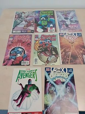 Buy Marvel Avengers / Captain America Comics X 8 C2010s • 12£