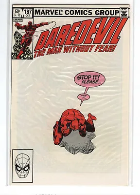 Buy Daredevil #187 Frank Miller 9.4 • 13.60£