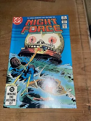 Buy Night Force #3 DC Comics 1982 • 15£