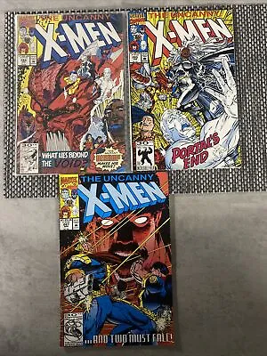 Buy Marvel Comics Uncanny X-men Issues #284,285,287 Run Lot Bundle Wolverine Bishop • 10£
