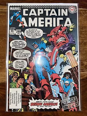 Buy Captain America 289. 1984. Includes Appearances By The Avengers. Key Issue. VFN • 1.99£