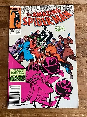 Buy Amazing Spider-Man #253 Marvel Comics 1984 Newsstand 1st Appearance The Rose O • 7.88£