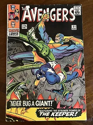 Buy The Avengers #31  (1966)  Never Bug A Giant  Stan Lee Silver Age Marvel Comics • 133.30£