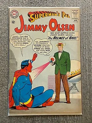 Buy 1963 Superman's Pal JIMMY OLSEN #68 - Swan Cover & Art - G+ DC Vintage Comic • 3.95£