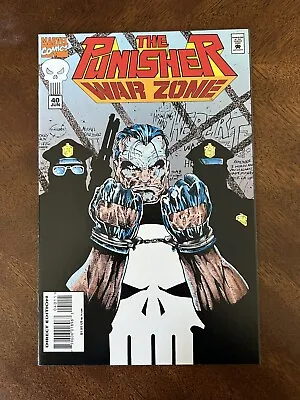 Buy Punisher War Zone #40 Herbert Cover Art Low Print Run 1995 Marvel • 11.85£