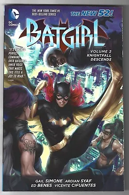 Buy Batgirl Vol. 2 Knightfall Descends (DC Comics, December 2013) Trade Paperback • 6.37£