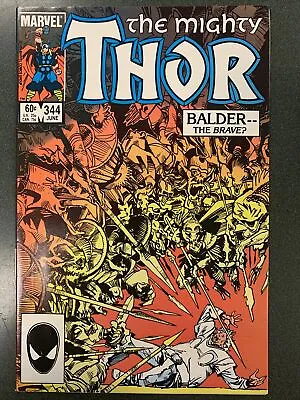 Buy The Mighty Thor #344 (Marvel, 1984) 1st App Maliketh Walt Simonson NM • 23.72£