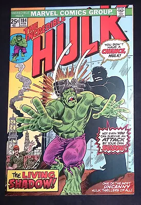 Buy The Incredible Hulk #184 Bronze Age Marvel Comics VF • 12.99£