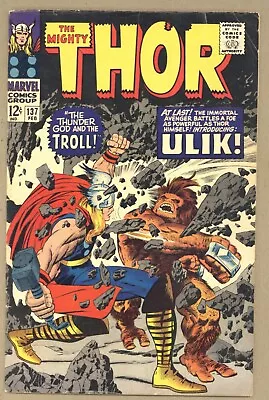 Buy Thor 137 (VGF) Lee Kirby Colletta 1st ULIK! Silver Age 1967 Marvel Comics X813 • 16.27£