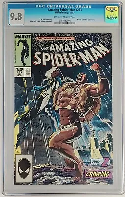Buy Amazing Spider-Man #293 CGC 9.8 Kraven’s Last Hunt 2 Classic Sony Movie 1987 OWW • 139.01£