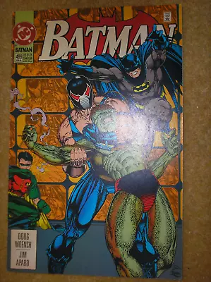 Buy BATMAN # 489 1st APP AZRAEL BATMAN BANE TRAVIS CHAREST APARO $1.25 DC COMIC BOOK • 0.99£