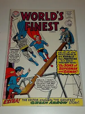 Buy Worlds Finest #154 Fn+ (6.5) December 1965 Batman Superman Dc Comics * • 29.99£