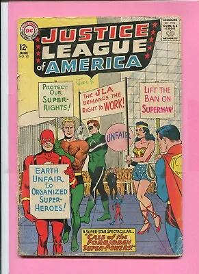 Buy Justice League Of America # 28 - Mike Sekowsky/murphy Anderson Art - Cents Copy • 19.99£