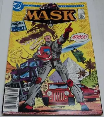 Buy MASK #2 (DC Comics 1986) Based On Animated TV Show & Toy Franchise (FN/VF) RARE • 4.74£