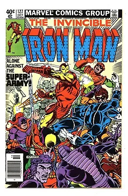 Buy Iron Man #127 9.2 High Grade Bob Layton Art Ow/w Pgs 1979 • 27.61£