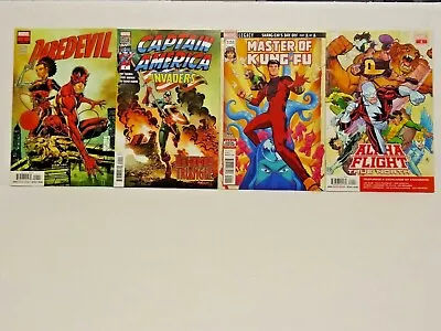 Buy Marvel Comics Lot Of 4 Daredevil,Captain America,Master Of Kung Fu, Alpha Flight • 8£