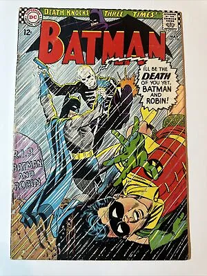 Buy Batman 180 DC 1966 Sheldon Moldoff Gil Kane 1st Appearance Lord Death Man • 79.03£