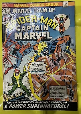 Buy 1973 Marvel Team-Up #16 Spider-Man And Captain Marvel Cond. VG/F • 8.57£