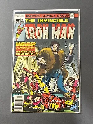 Buy Marvel Comics Bronze Age First Series Iron Man #101 Newsstand • 15.88£