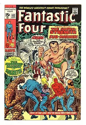 Buy Fantastic Four #102 FN 6.0 1970 • 31.55£