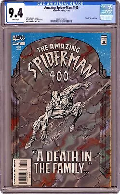 Buy Amazing Spider-Man #400C No Overlay Variant CGC 9.4 1994 4028325019 • 65.53£