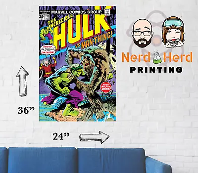 Buy The Incredible Hulk #197 Marvel Cover Wall Poster Multiple Sizes 11x17-24x36 • 21.40£