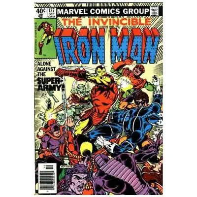 Buy Iron Man (1968 Series) #127 Newsstand In VF Minus Condition. Marvel Comics [s{ • 16.37£