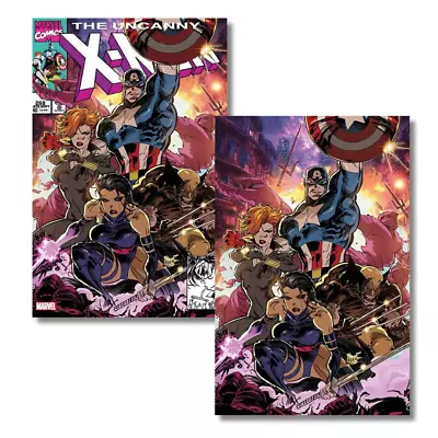 Buy Uncanny X-men #268 Facsimile Exclusive Virgin/trade - Andrews - Wolverine, Cap • 23.98£