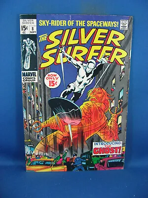 Buy Silver Surfer 8  F+  1969 Marvel • 35.63£