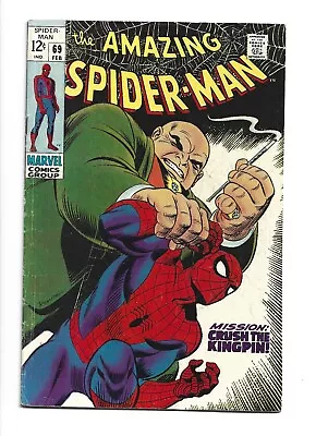 Buy Amazing Spider-man #69, FN- 5.5, Kingpin • 48.88£