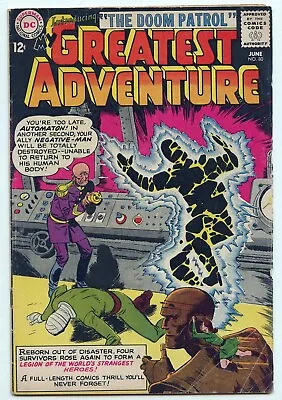 Buy My Greatest Adventure #80 DC Silver Age Comic 1963 VG 4.0 1st App Doom Patrol • 390.27£