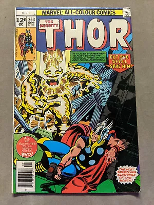 Buy Thor #263, Marvel Comics, 1977, FREE UK POSTAGE • 6.99£