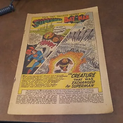 Buy World's Finest #118 Batman And Superman Dc Comics 1961 Silver Age Superhero Book • 14.03£