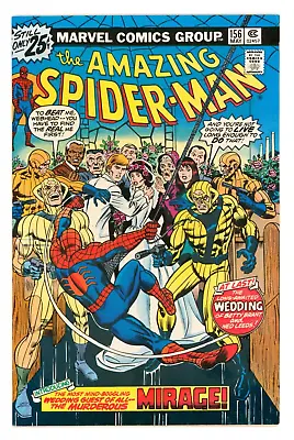 Buy Amazing Spider-Man #156 VF-NM 9.0 Versus Mirage - Marvel Stamp Intact • 39.95£