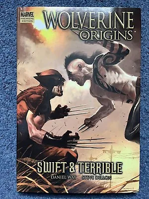 Buy Marvel Premiere Edition Wolverine Origins Vol. 3 Swift & Terrible Hardcover 2007 • 17.99£