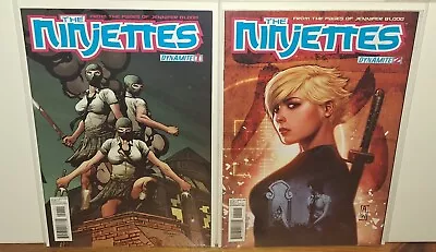 Buy The Ninjettes #1 #2 Dynamite Comics Htf • 2.99£