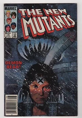 Buy New Mutants 18 (1984) FN- Mark Jewelers Newsstand Edition, 1st Warlock • 36.10£