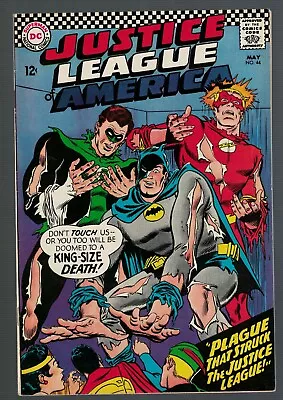 Buy DC Comics Justice League Of America 44 VFN+ 8.5 1966 Wonder Woman Batman • 129.99£