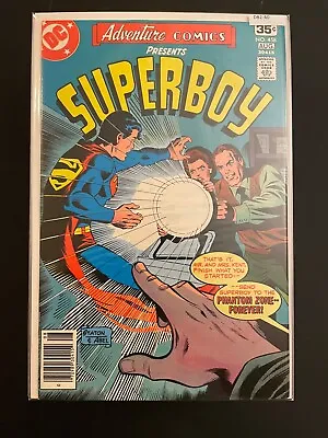 Buy Adventure Comics Presents Superboy 458 Newsstand High Grade 8.5 DC D82-40 • 14.15£