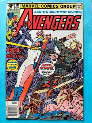 Buy Avengers #195 (Marvel 1980) 1st Cameo App Of Taskmaster • 9.50£