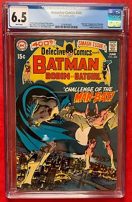 Buy Detective Comics #400 CGC 6.5 W Origin & 1st App Of Man-Bat Neal Adams Batman DC • 523.37£