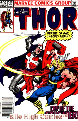 Buy THOR  (1962 Series) (#83-125 JOURNEY INTO MYSTERY, 126-502) #330 Very Fine • 7.98£