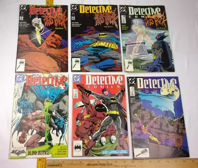 Buy Detective Comics #599 602 603 604 605 606 Comic Book Lot 1980s VF/NM • 18.14£