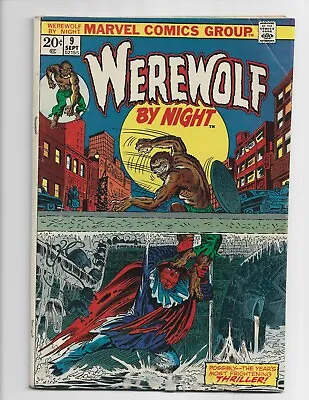 Buy WEREWOLF BY NIGHT #9 Marvel 1973 - Tom Sutton Cover - 1st App. Sarnak CC • 16.03£