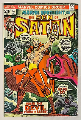 Buy Marvel Comics Marvel Spotlight The Son Of Satan #13 • 27.67£