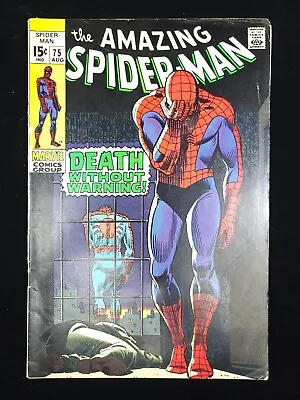 Buy Amazing Spider-Man #75 Death Of Silvermane! Classic Romita Cover! G (2.5) • 27.81£